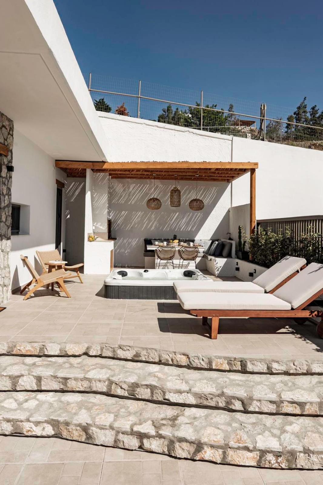 Lithos Luxury Villa Archangelos  Dış mekan fotoğraf