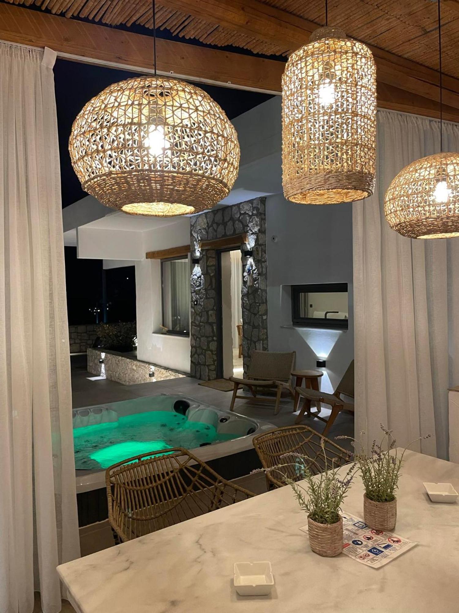 Lithos Luxury Villa Archangelos  Dış mekan fotoğraf